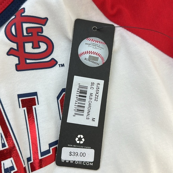 NWT Cardinals Baseball Short Sleeve Tee Shirt - Picture 7 of 8